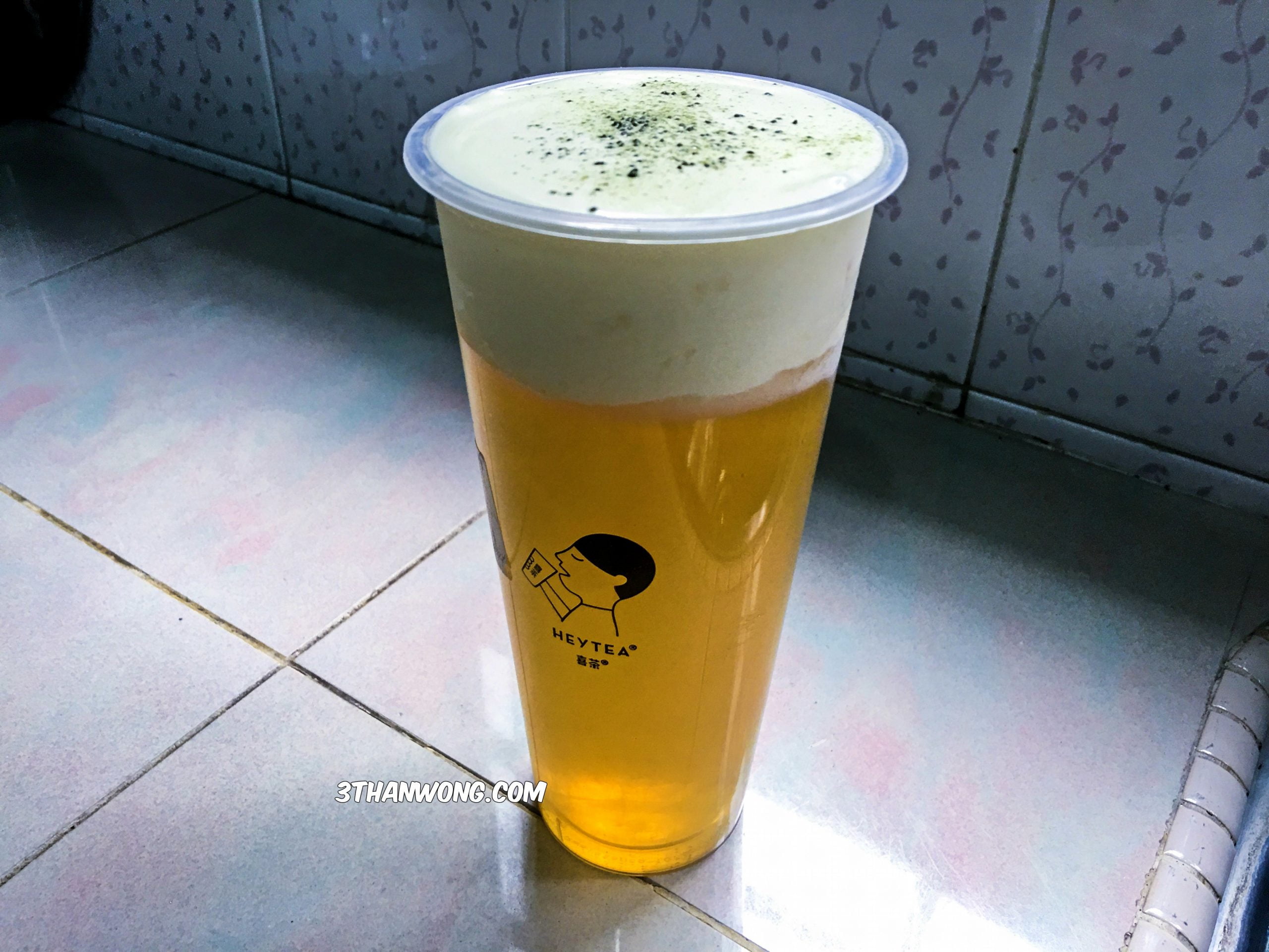 Cheese Tea Recipe Inspired by HEYTEA! 芝士奶盖茶喜茶秘方