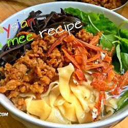 pan mee recipe