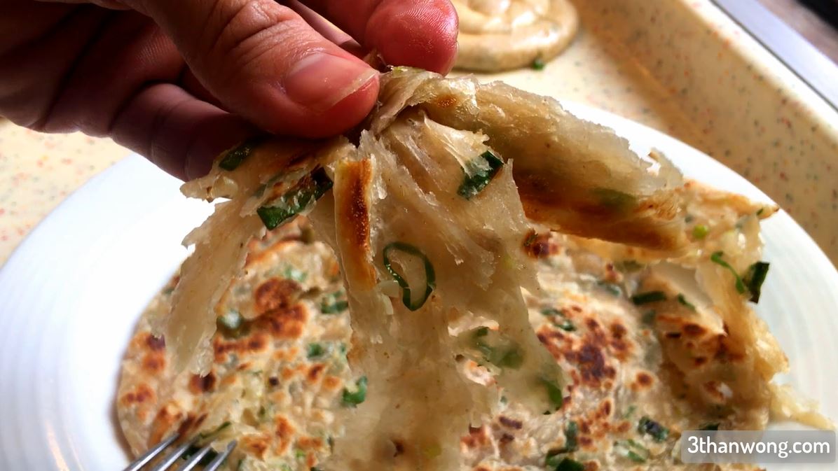 Scallion Pancake Original Flaky Chinese Recipes