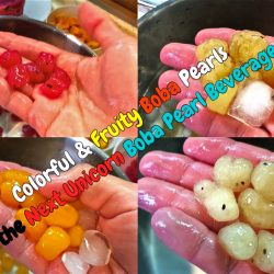 colorful boba pearls recipe