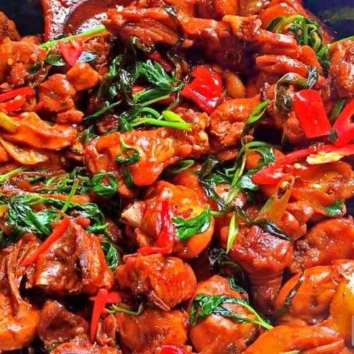 SanBeiJi - Taiwanese Three Cup Chicken Recipe - 3thanWong